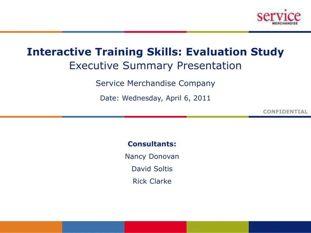 interactive training skills evaluation study