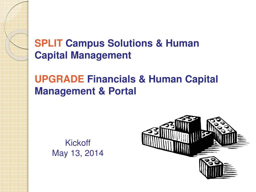 split campus solutions human capital management