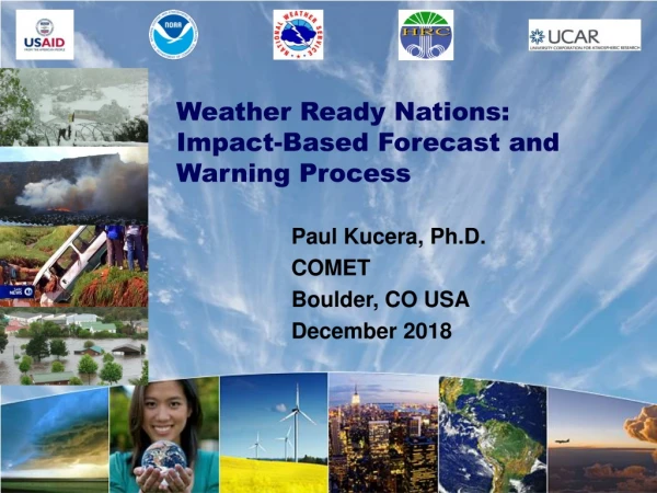 Weather Ready Nations: Impact-Based Forecast and Warning Process