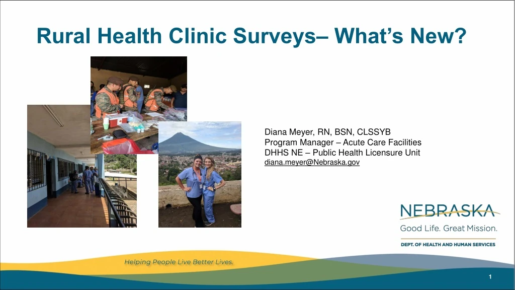 rural health clinic surveys what s new