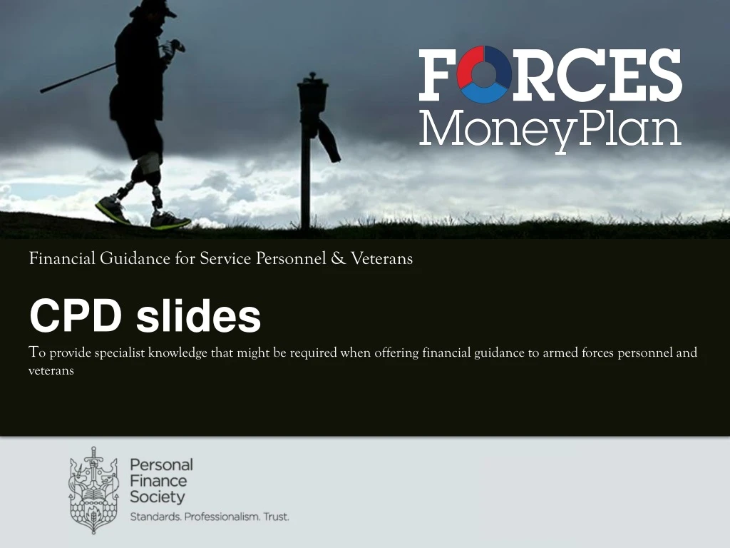 financial guidance for service personnel veterans