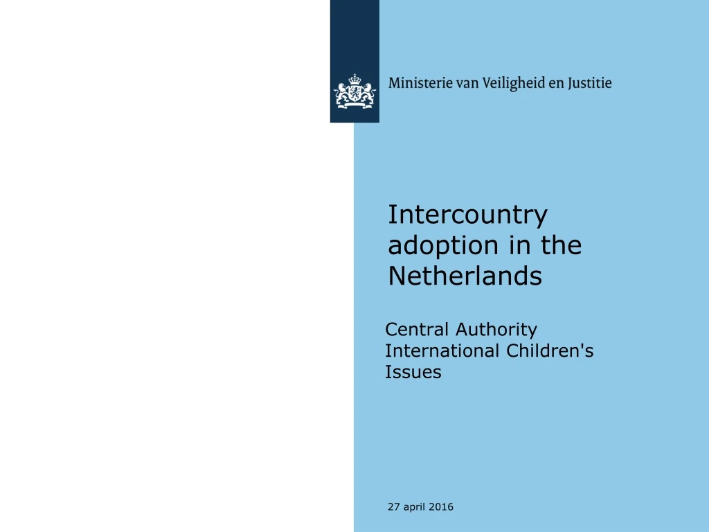 intercountry adoption in the netherlands
