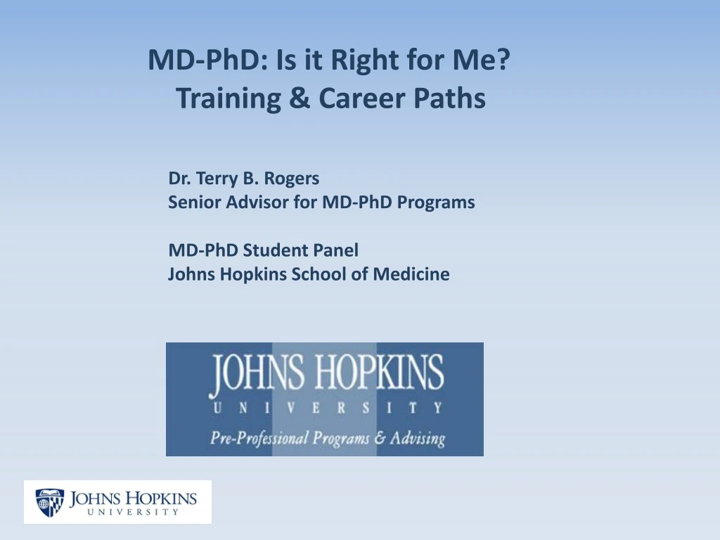 md phd is it right for me training career paths