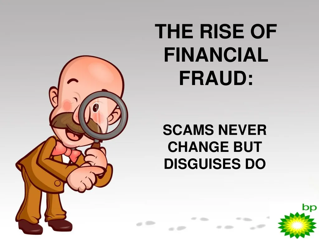 the rise of financial fraud