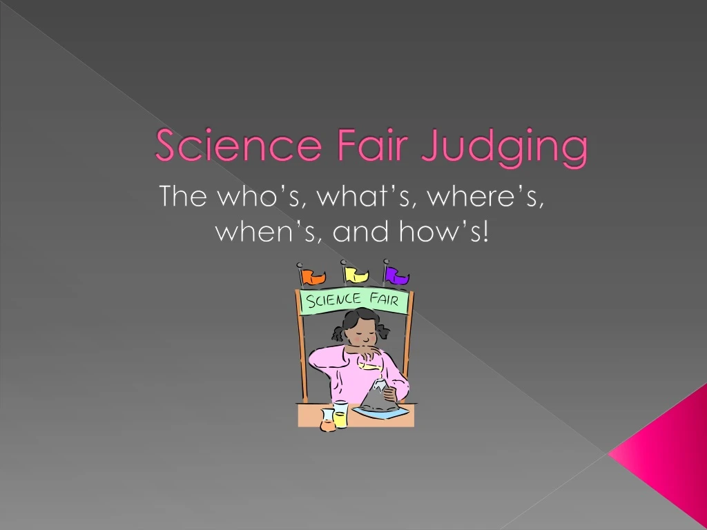 science fair judging