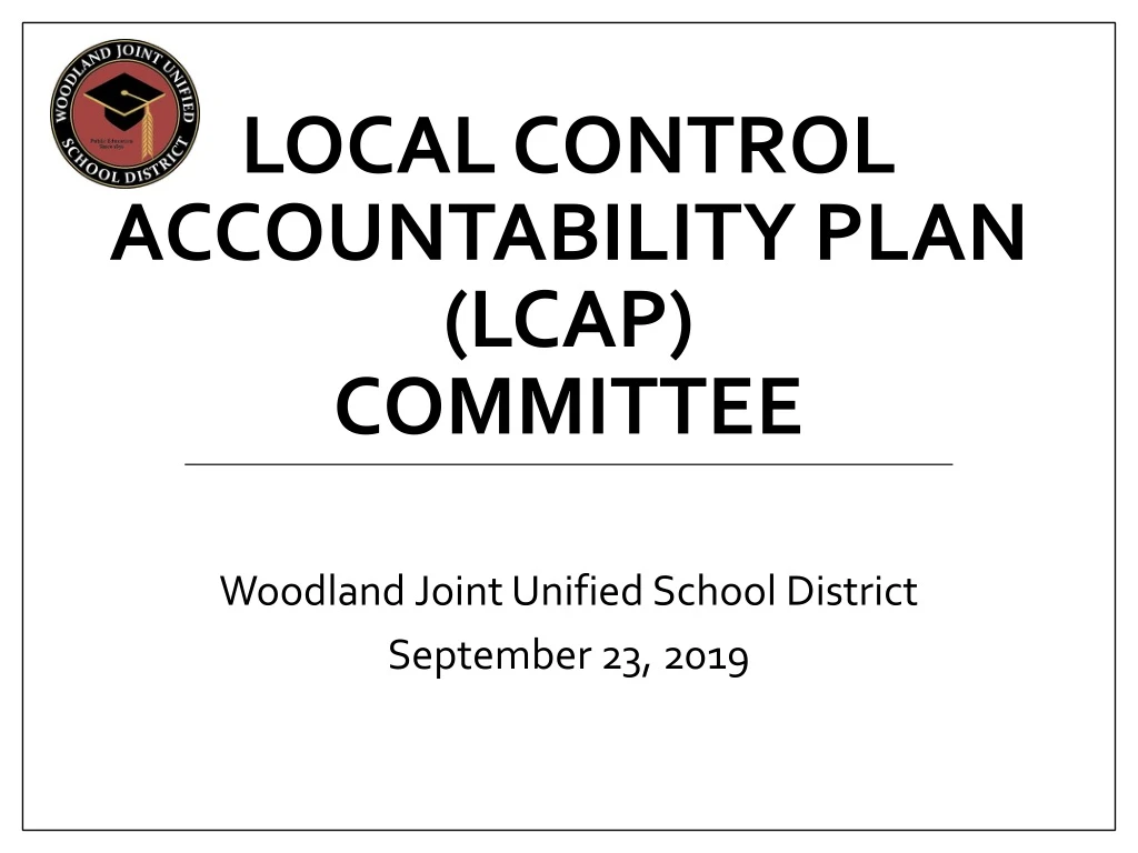 local control accountability plan lcap committee