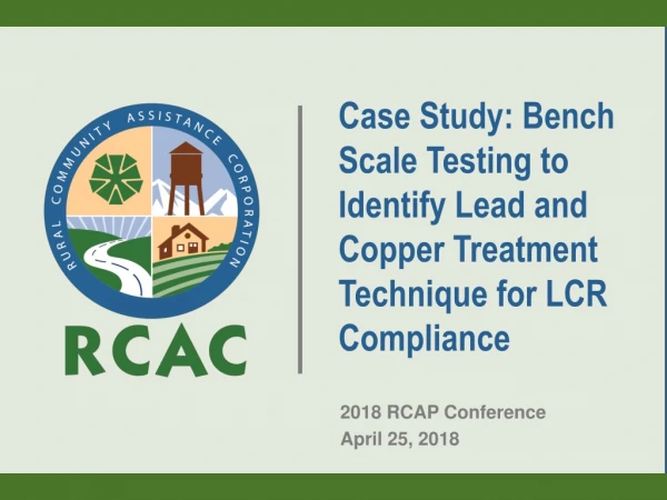 2018 RCAP Conference April 25, 2018