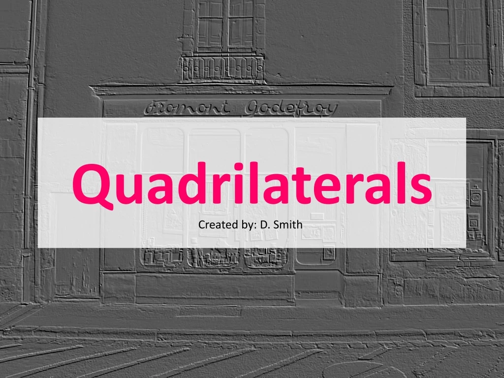 quadrilaterals