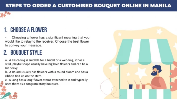 Steps To Order A Customised Bouquet Online in Manila