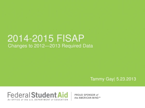 2014-2015 FISAP