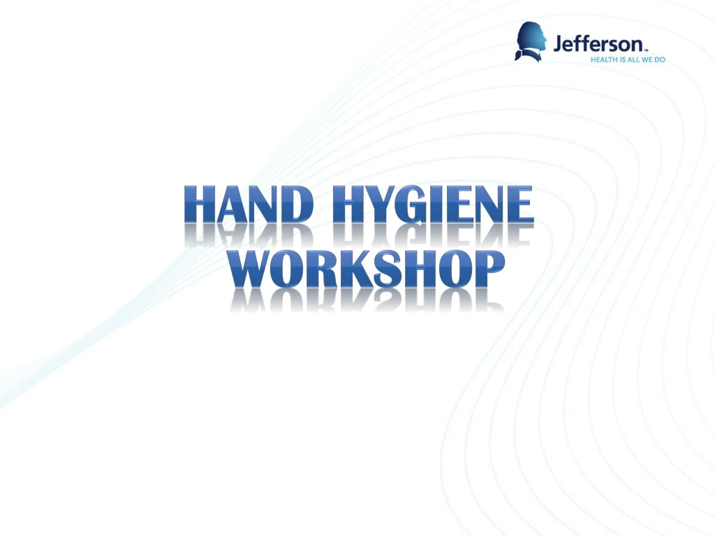 hand hygiene workshop