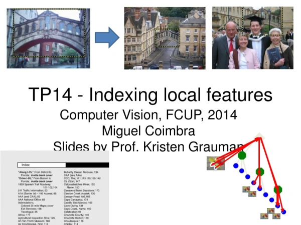 TP14 - Indexing local features