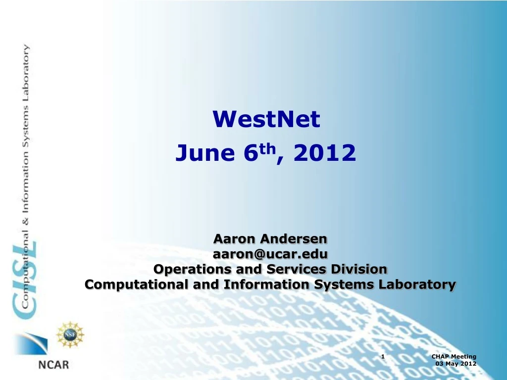westnet june 6 th 2012