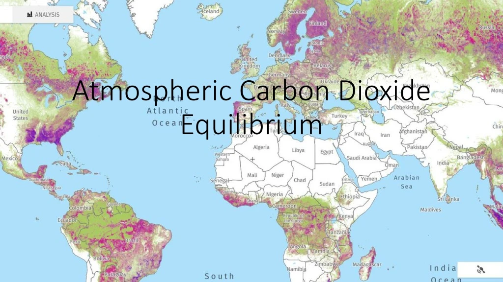 atmospheric carbon dioxide equilibrium