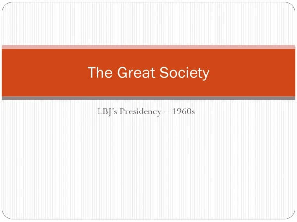 The Great Society