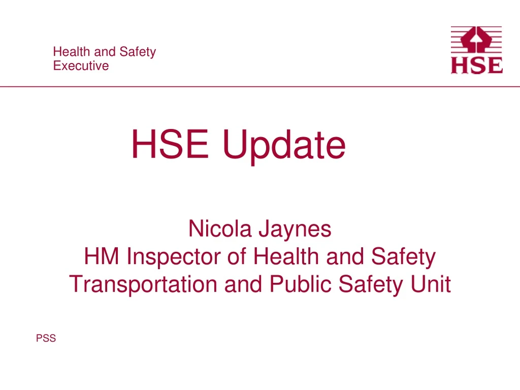 hse update