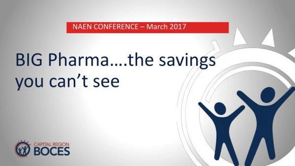 BIG Pharma….the savings you can’t see