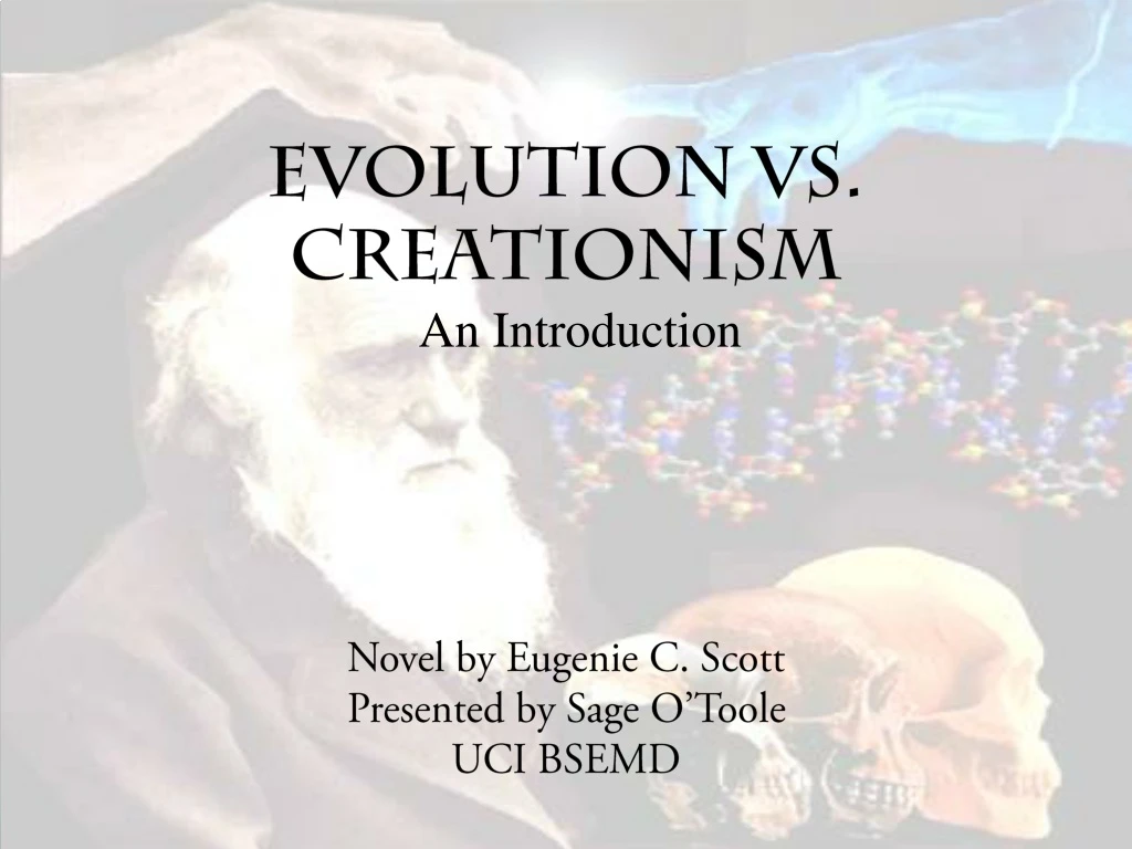 evolution vs creationism