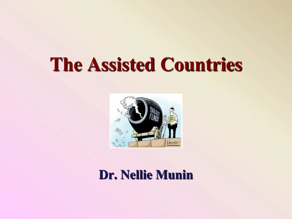 the assisted countries