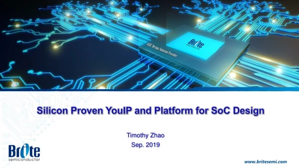 Silicon Proven YouIP and Platform for SoC Design