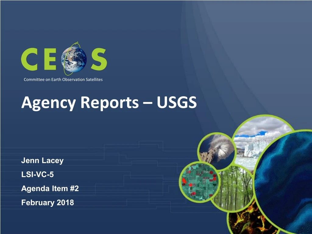 agency reports usgs