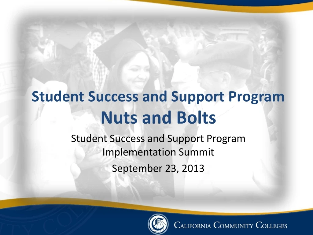 student success and support program nuts