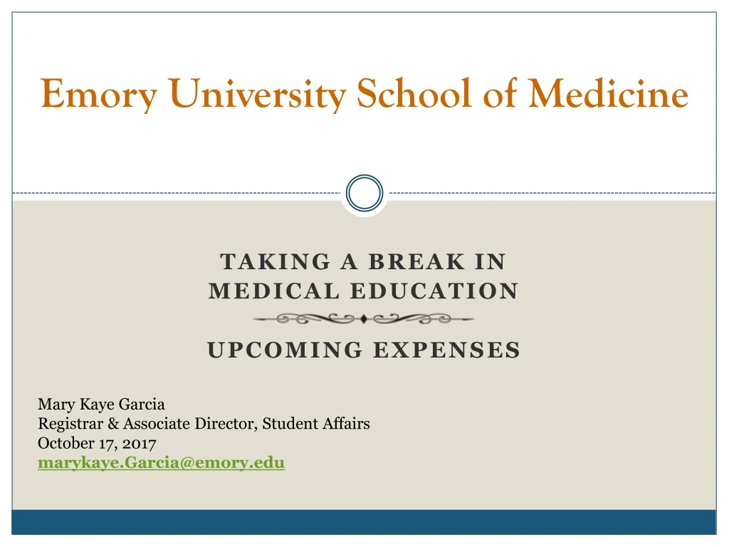 emory university school of medicine