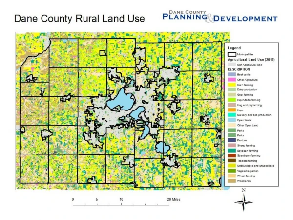 Dane County Farmland Preservation Plan Planning Areas
