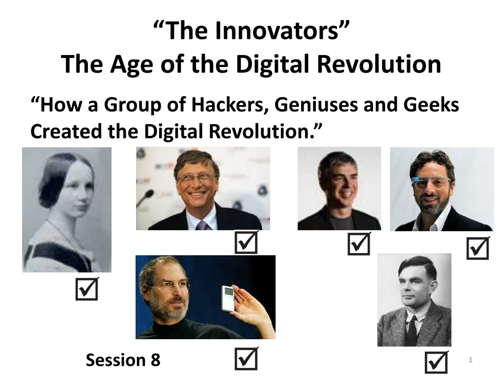 the innovators the age of the digital revolution