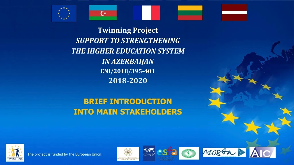 twinning project support to strengthening