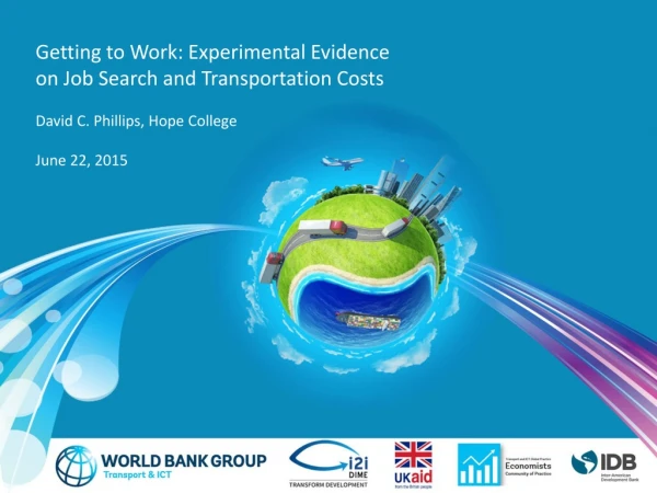 Getting to Work: Experimental Evidence on Job Search and Transportation Costs