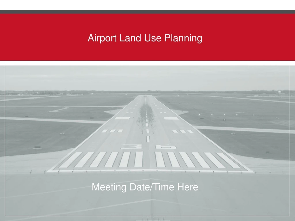airport land use planning