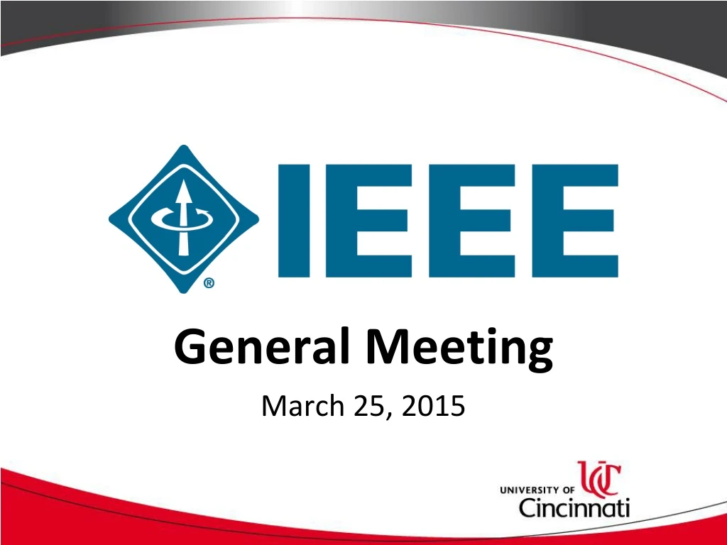 general meeting march 25 2015