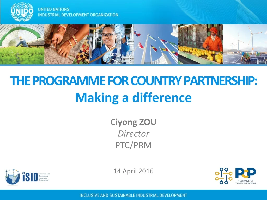 the programme for country partnership making a difference