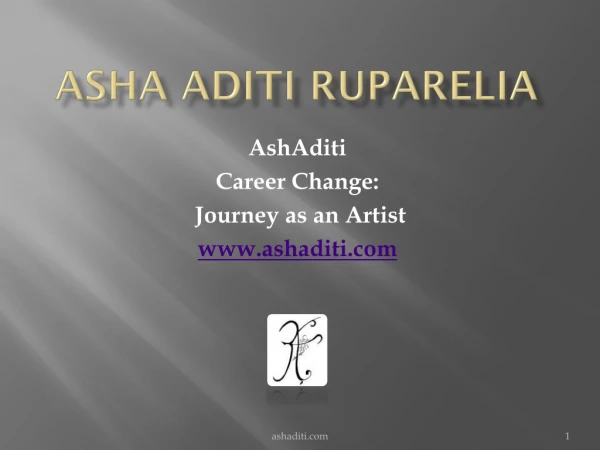 Asha Aditi Ruparelia