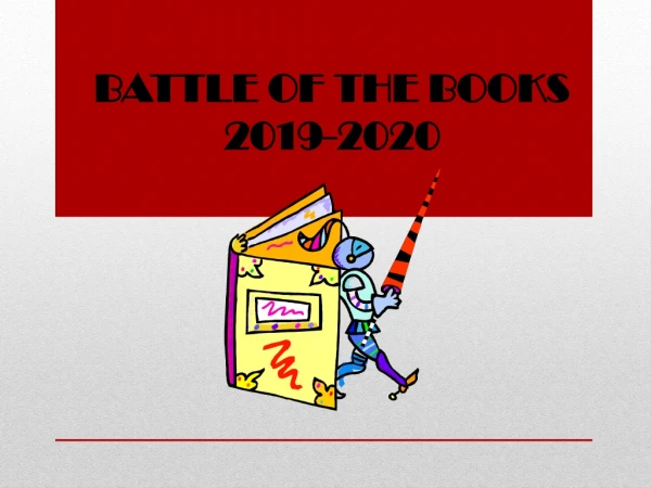 BATTLE OF THE BOOKS 2019-2020