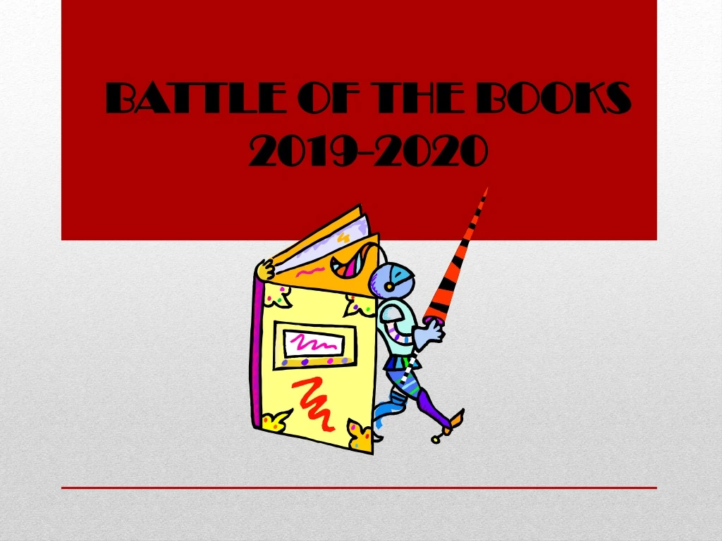 battle of the books 2019 2020