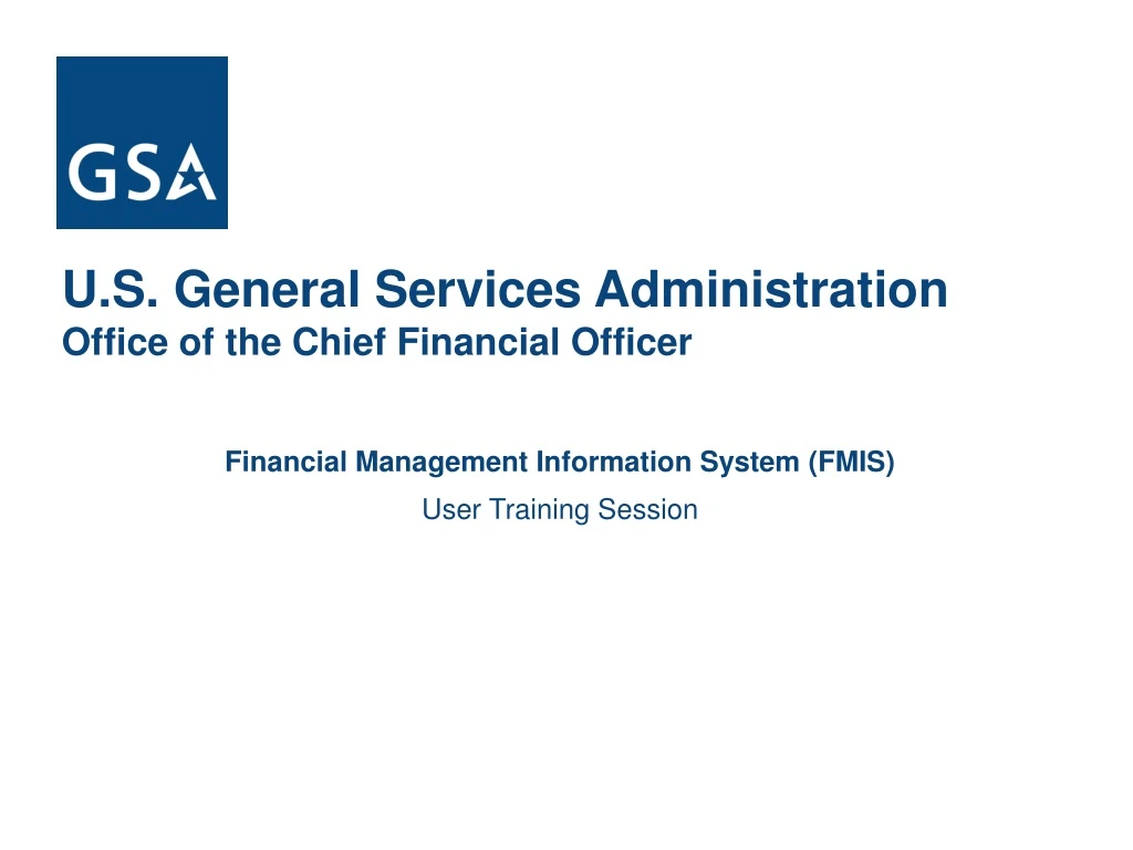 financial management information system fmis user