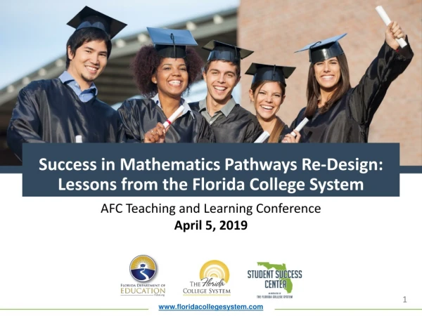 Success in Mathematics Pathways Re-Design: Lessons from the Florida College System