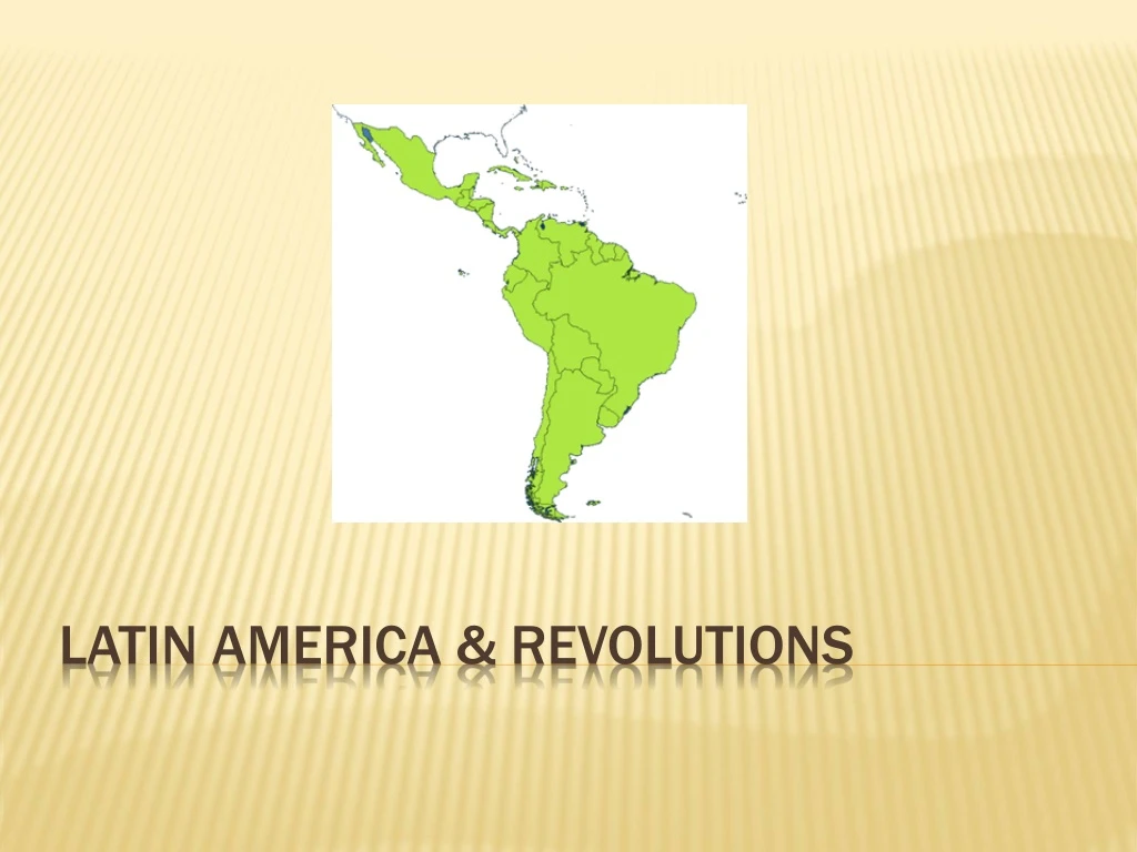 latin america revolutions