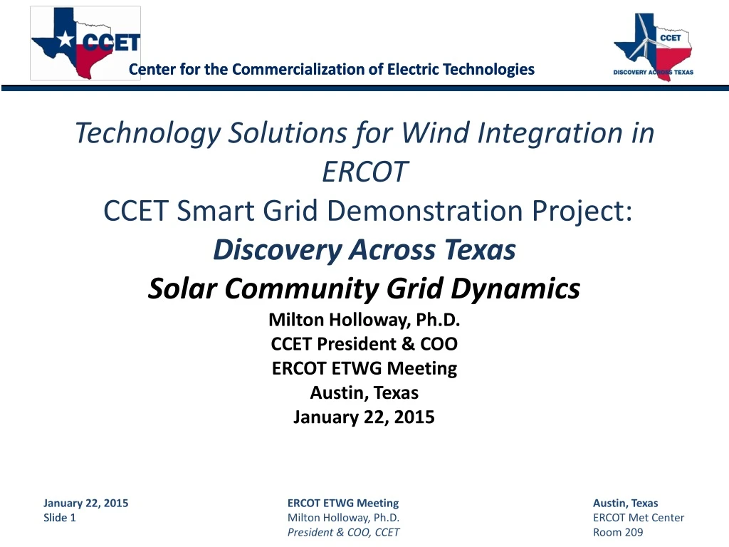 technology solutions for wind integration