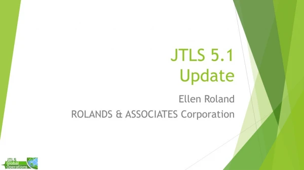 JTLS 5.1 Update