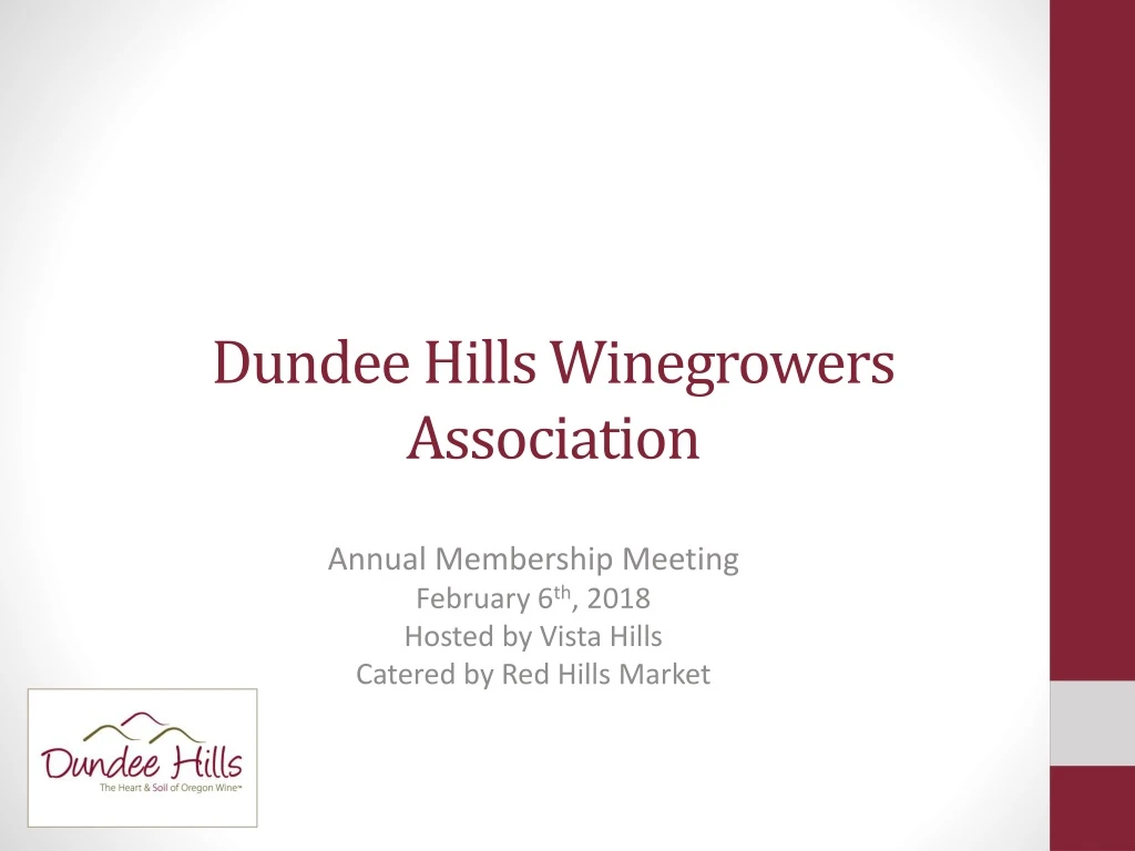 dundee hills winegrowers association