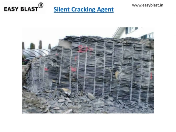 Non Explosive Cracking Chemical | Silent Cracking Agent