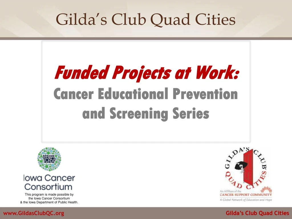 gilda s club quad cities