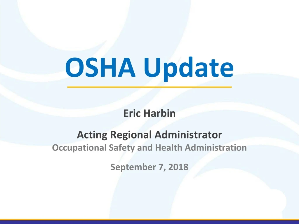 osha update