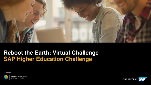 Reboot the Earth: Virtual Challenge SAP Higher Education Challenge
