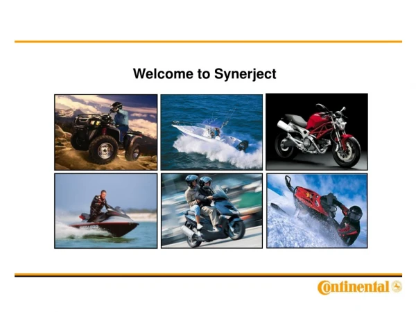 Welcome to Synerject