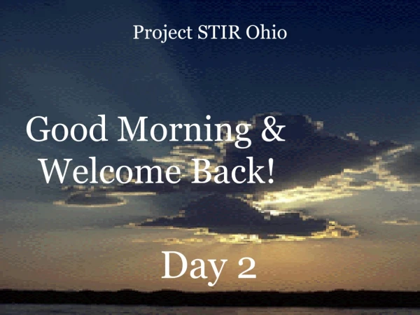 Project STIR Ohio