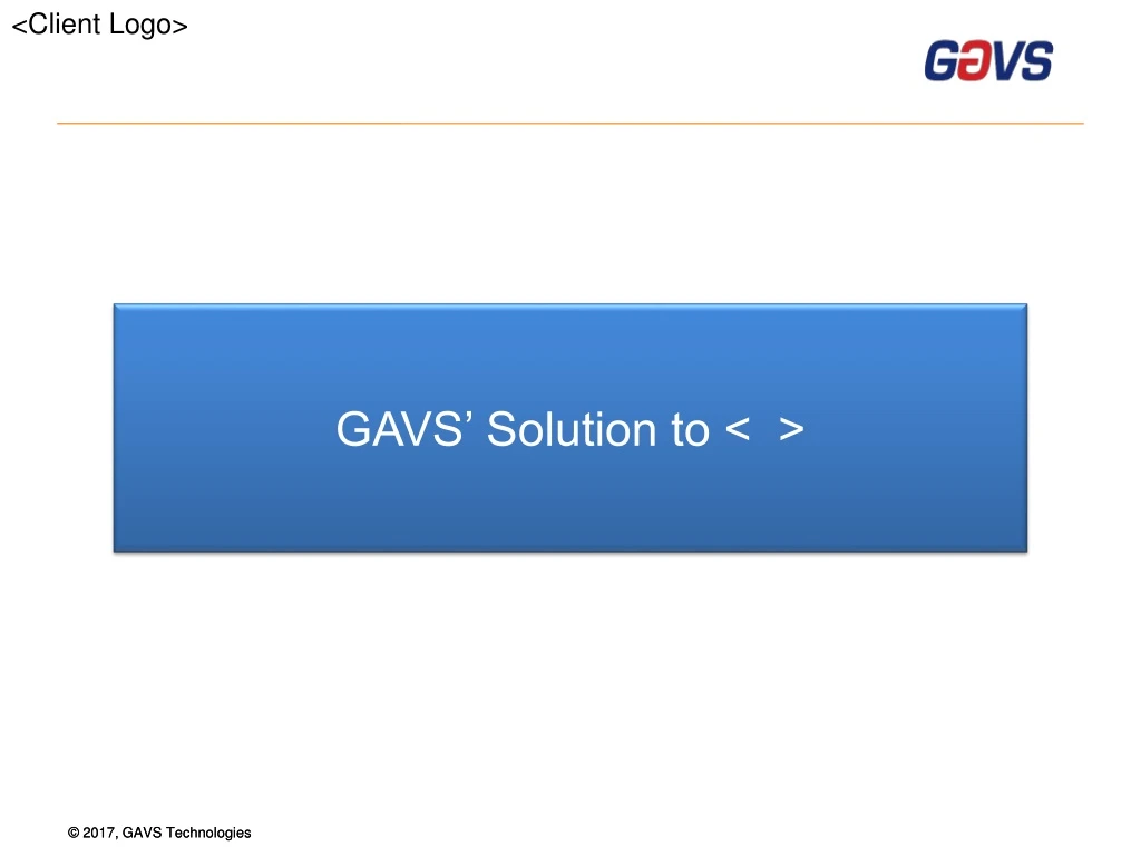 gavs solution to